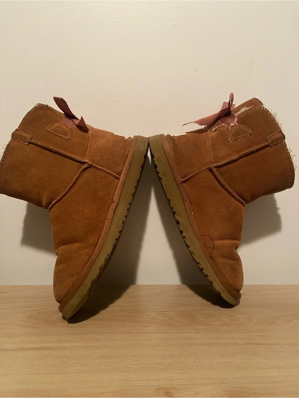 UGG Boots - Bailey Bow – Chestnut – Women’s Size 10